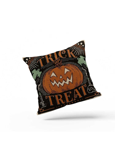 Pumpkin Cushion Cover Halloween | CoverMyCushion 45x45cm / No thanks - cover only